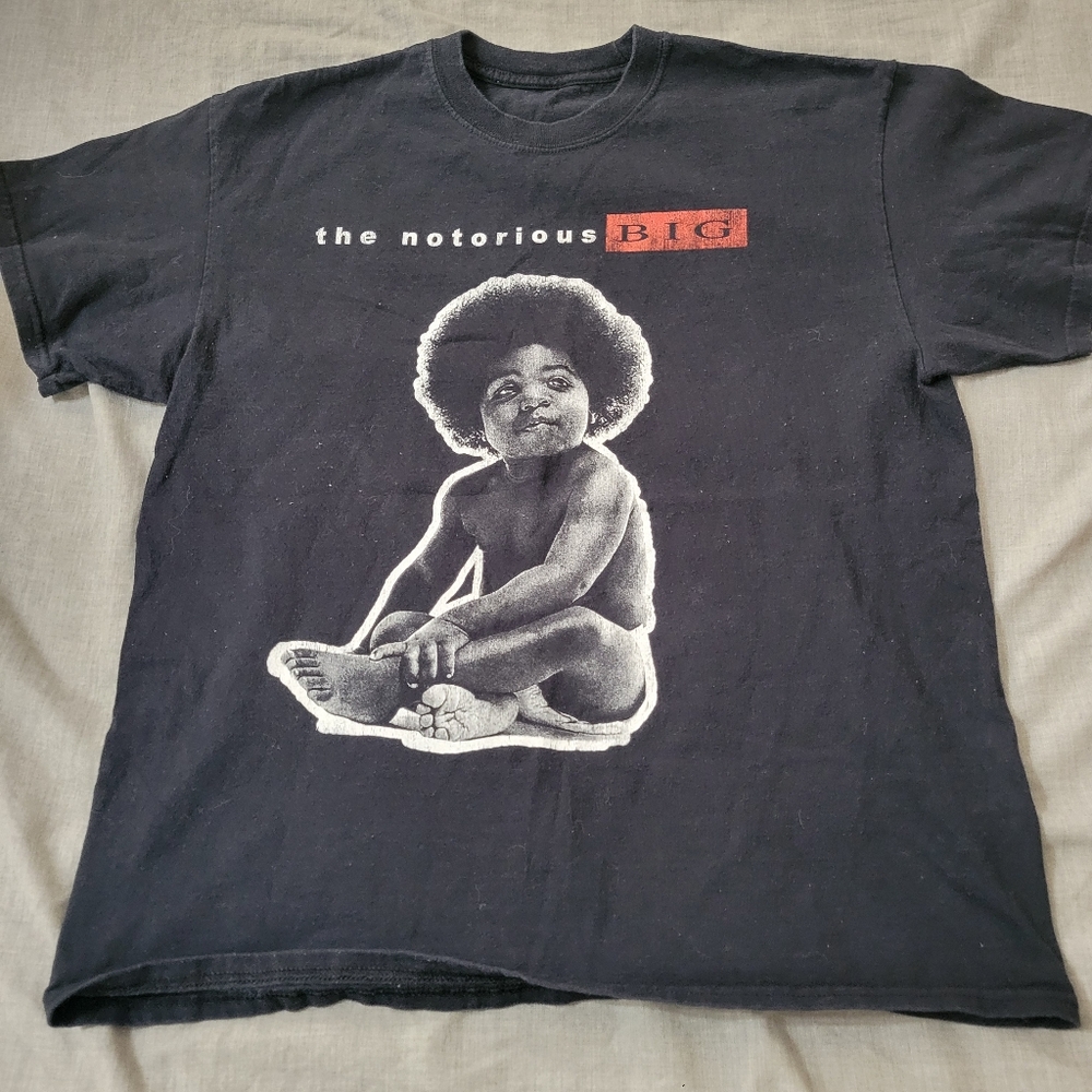 The Notorious BIG T-shirt Mens Size Small Biggie Smalls Baby Graphic Rap Hip Hop